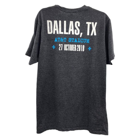 Ed Sheeran Divide Tour 2018 Dallas Texas Concert T-Shirt Men Medium At&T Stadium - Picture 3 of 5